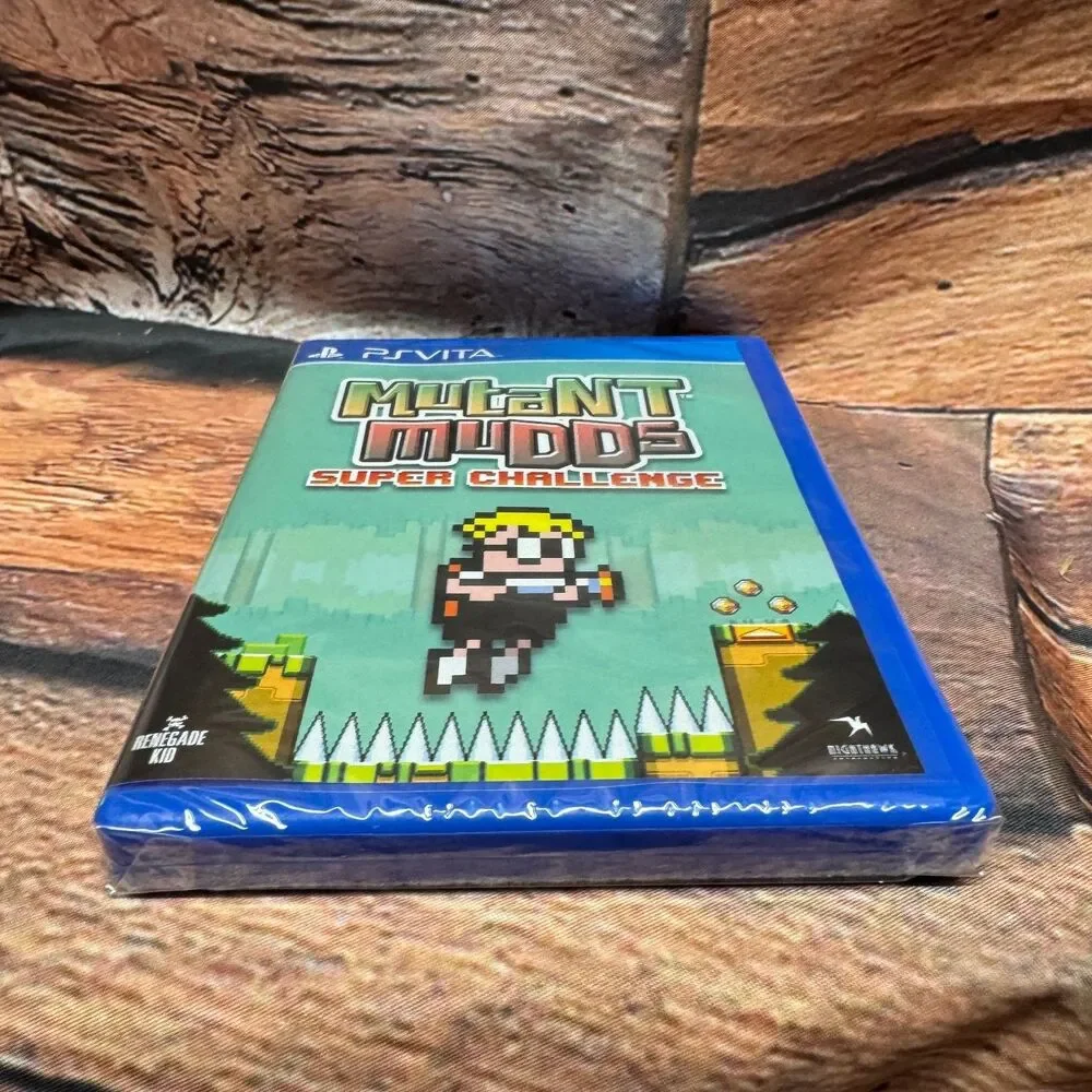 Mutant Mudds Super Challenge PS Vita Video Game Limited Run #55